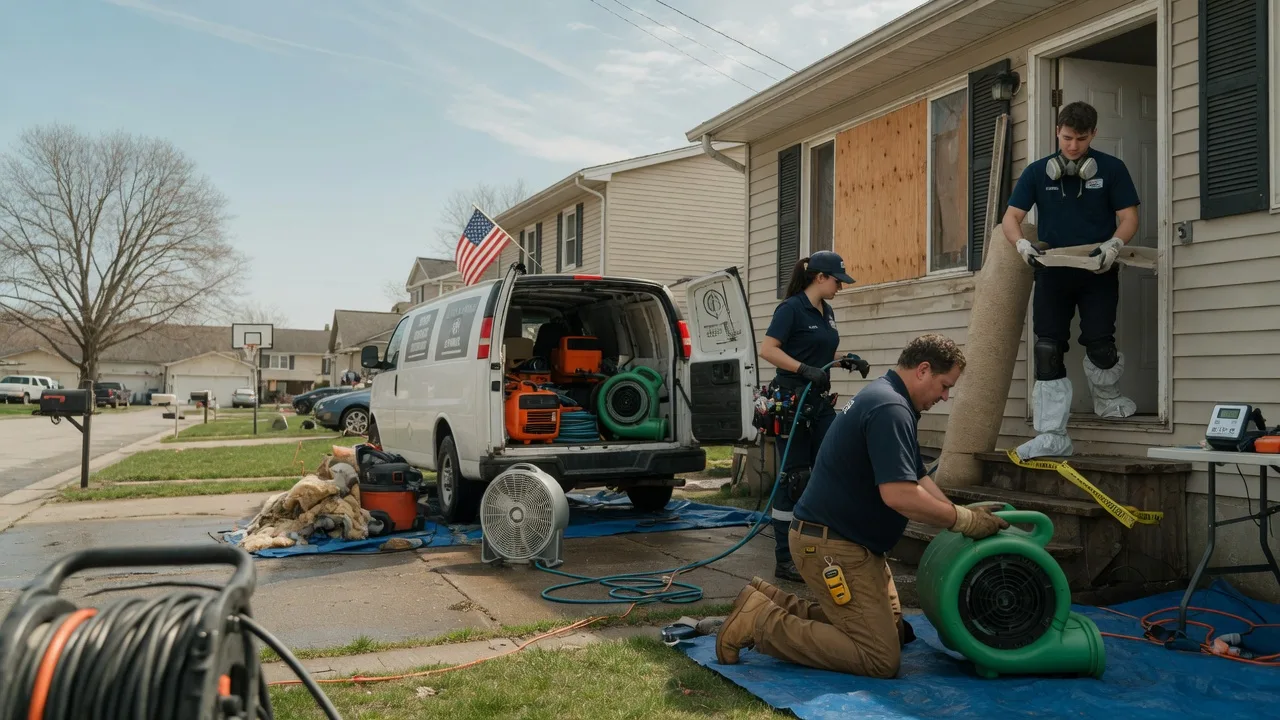 Water Damage Restoration in Van Buren, AR near me